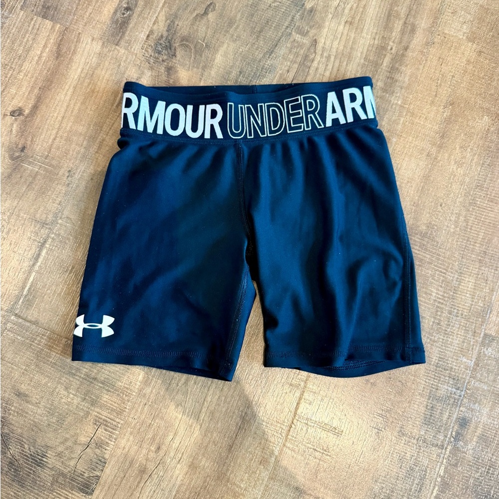 Under Armour Girls Spandex Shorts